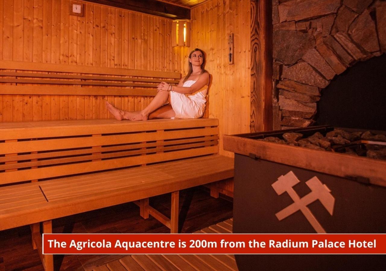 Hotel Radium Palace Jáchymov Kültér fotó